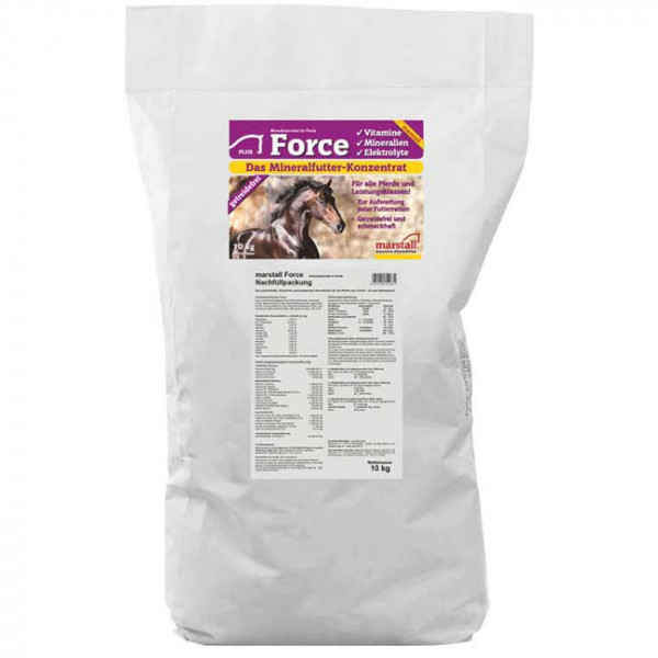 Marstall Force Mineralfutter-Konzentrat 10kg Nachfüllsack