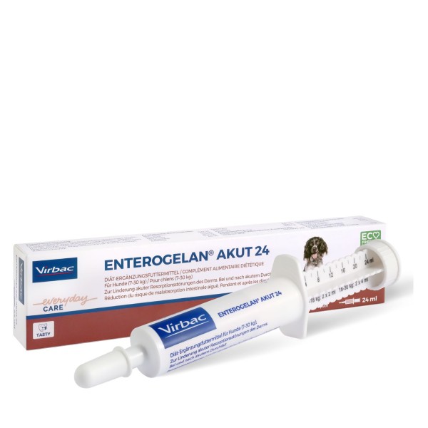 Virbac Enterogelan akut Paste für Hunde 24 ml