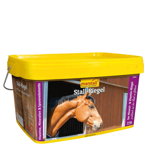 Marstall Stall-Riegel Mineral- und Vitamin Riegel für Pferde 5kg