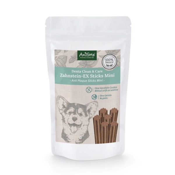 AniForte Denta Clean & Care Sticks mini für Hunde 160g