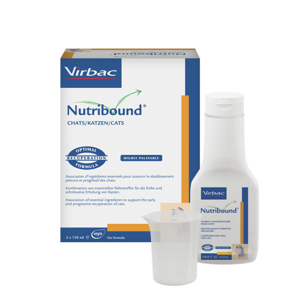 Virbac Nutribound® Katze 3x150ml