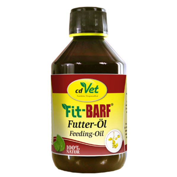 cdVet Fit-Barf Futter-Öl für Hunde & Katzen 250 ml