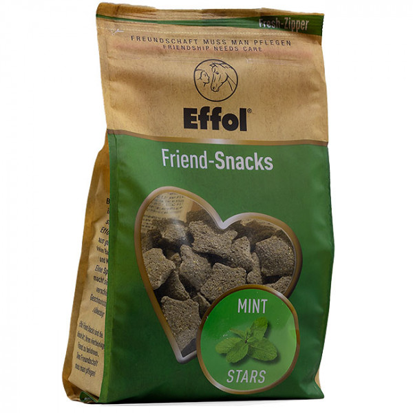Effol Friend-Snacks Mint Stars 500g Pferdeleckerlie mit Minze