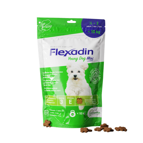 FLEXADIN Young Dog Mini 60 Chews